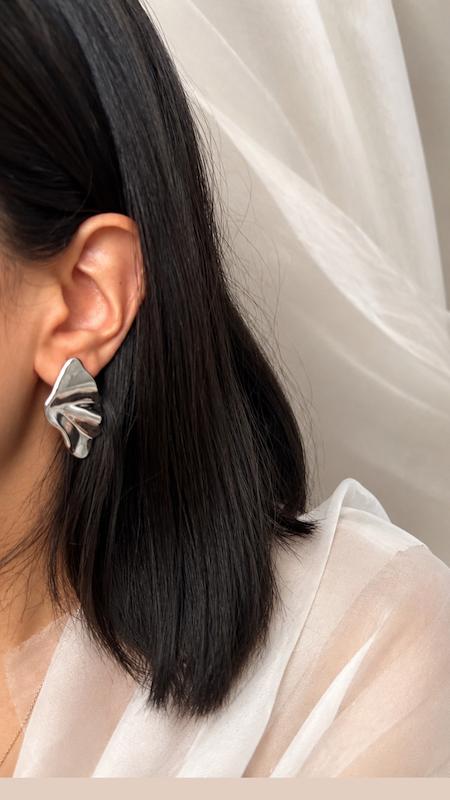 کالکشن گوشواره های پلیمری سیلور 