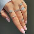 پک انگشتر ماه و ستاره