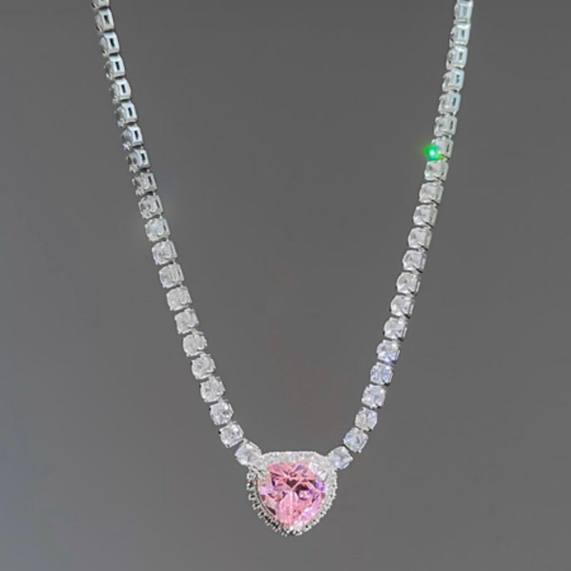 گردنبند جواهر قلب
