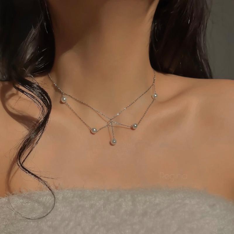 گردنبند مروارید ناز