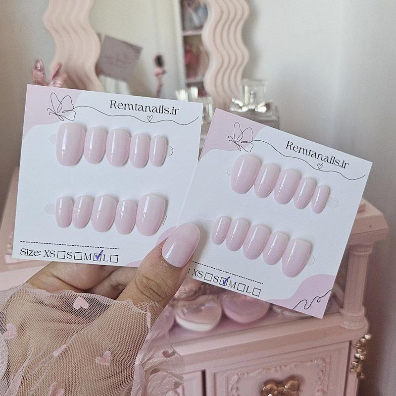 ناخن بادامی براق کد 05