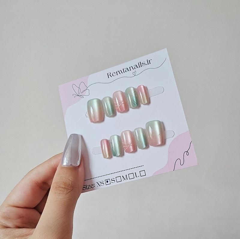 طرح آیس خط دار