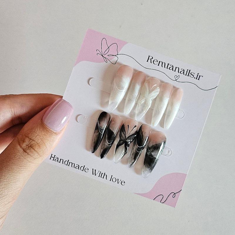 طرح پروانه شیشه ای 