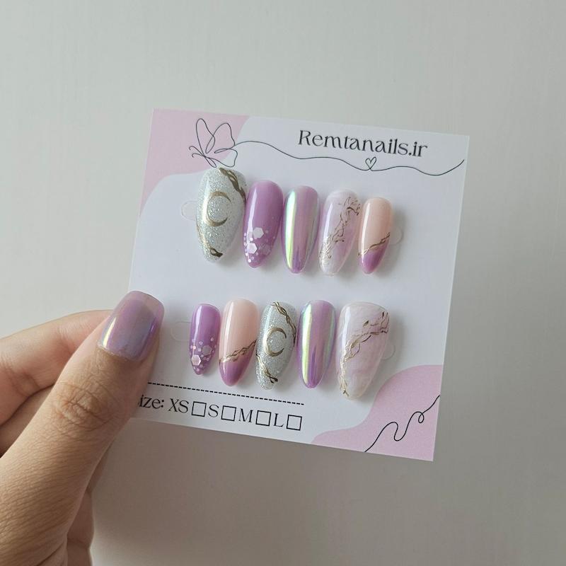 طرح مرمری ماه