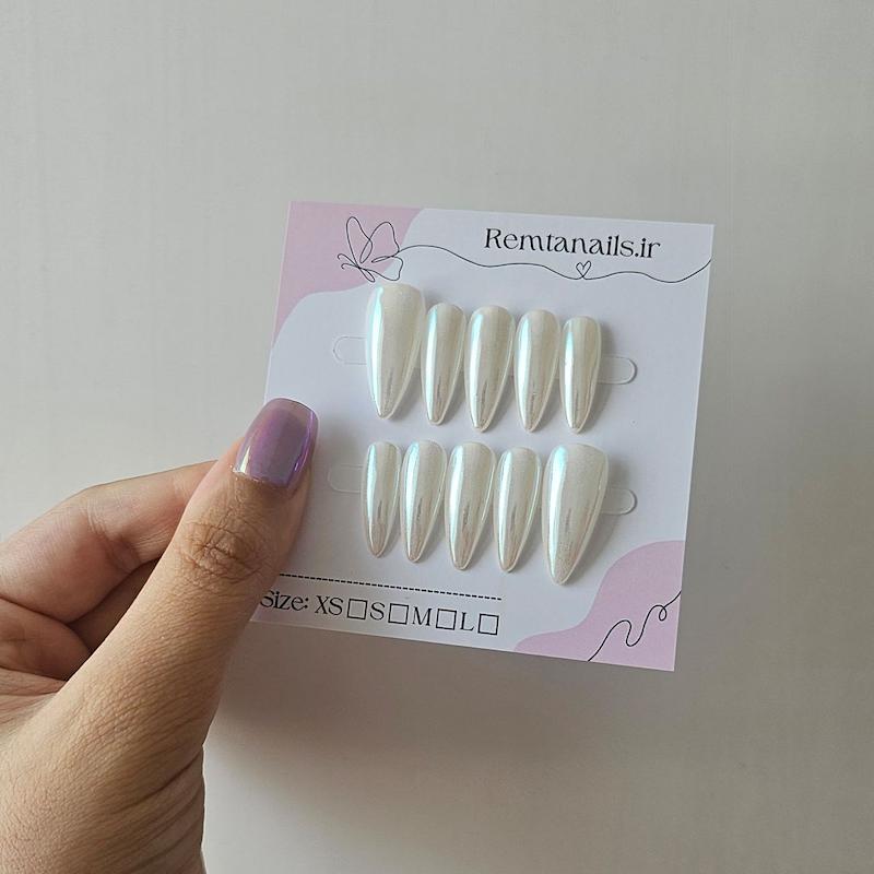 طرح کروم سفید 