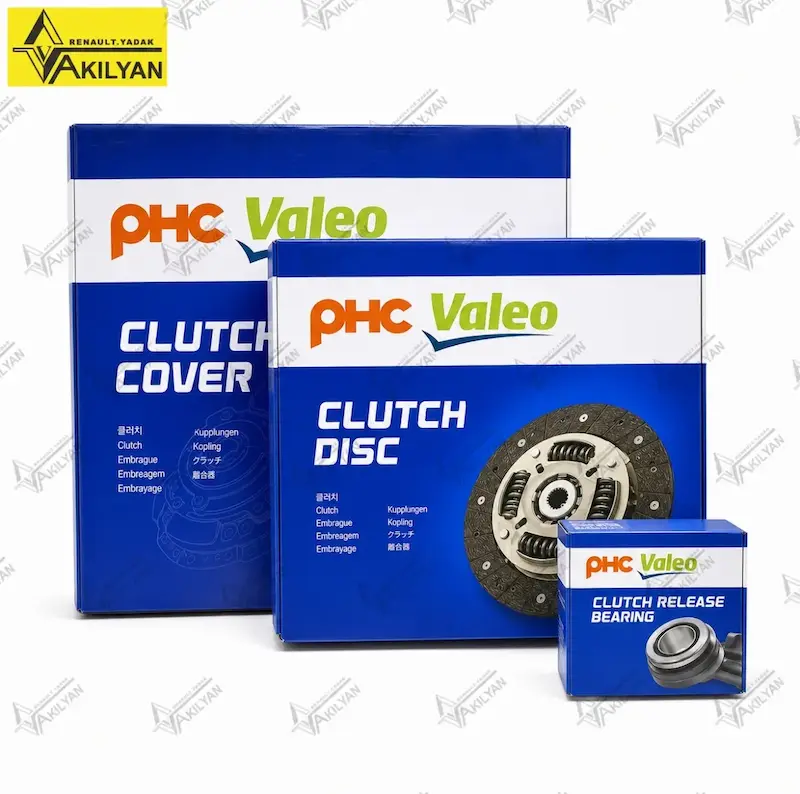 دیسک و صفحه کلاچ تیبا215 ، ساینا و کوییک  PHC Valeo اصلی 