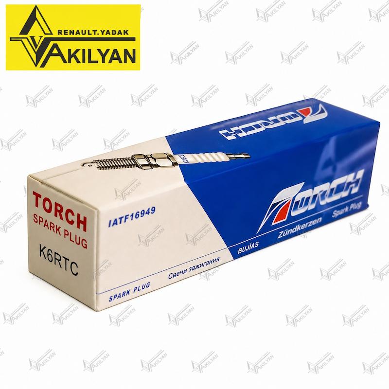 شمع موتور پایه کوتاه تک پلاتین تورچ K6RTC 