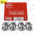 شمع موتور NGK اصلی پایه بلند LFR6C-11 کد 91823 بسته ۴ عددی