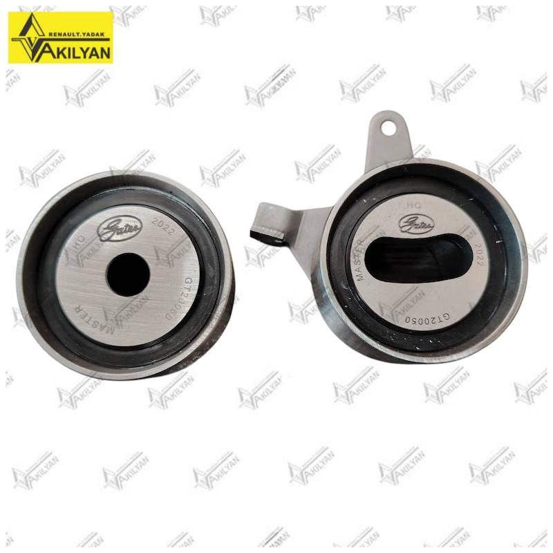 تسمه تایم Gates PowerGrip کیا ریو با کد 5567XS و مشخصات 137×22 میلی‌متر کیت تسمه تایم پاورگریپ کیا ریو شامل تسمه و دو رولر تایم بسته‌بندی Gates کیت تسمه تایم کیا ریو با مشخصات 137S8M22 و کد 5567XS نمای کناری جعبه کیت تسمه تایم Gates کیا ریو با کد K025567XS دو رولر تایم Gates داخل کیت تسمه تایم پاورگریپ کیا ریو