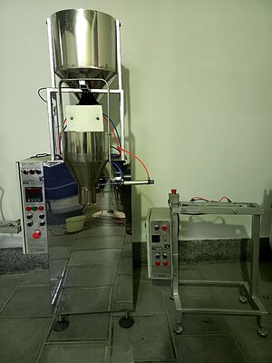 فیلینگ چای نمک برنج دستگاه پرکن تک توزین ماشین سازی ایرا