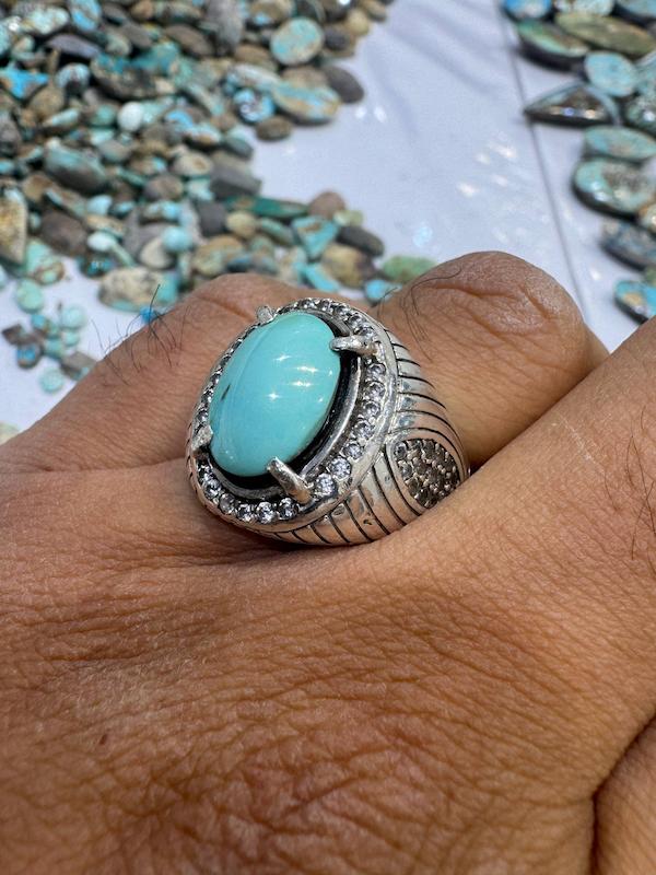 انگشتر فیروزه