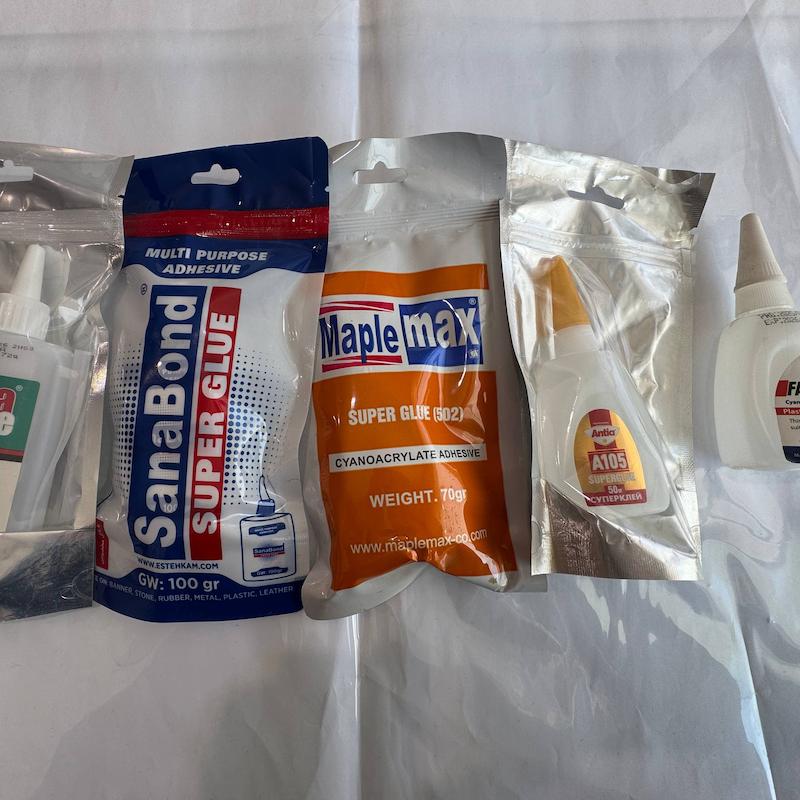 انواع چسب قطره ای مخصوص 