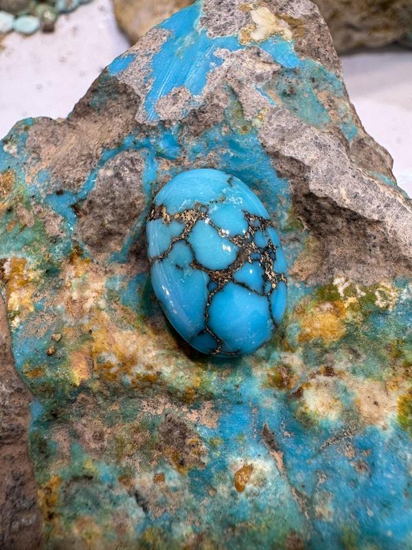 فیروزه شجر عنکبوتی طبیعی نیشابوری