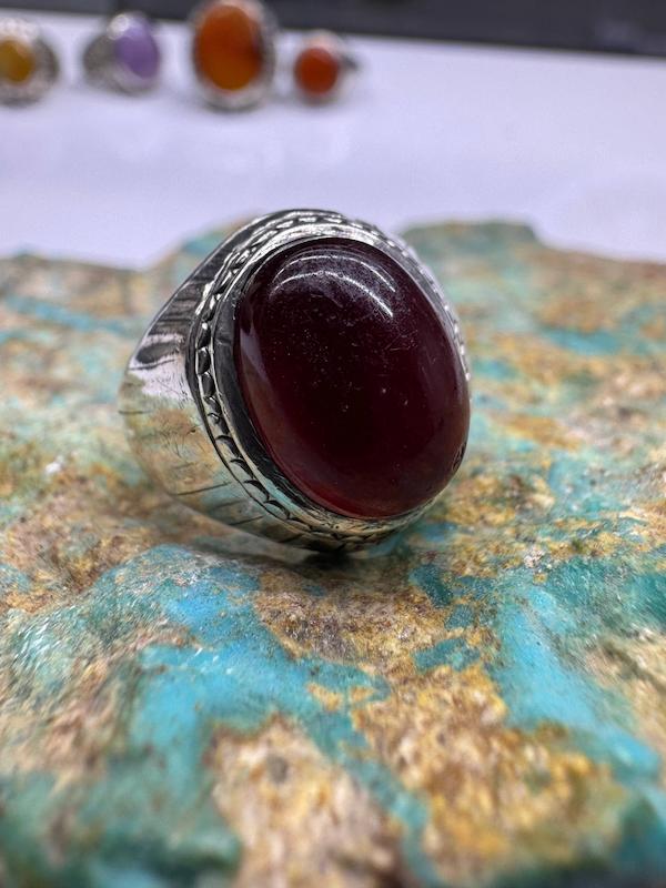 انگشتر عقیق 