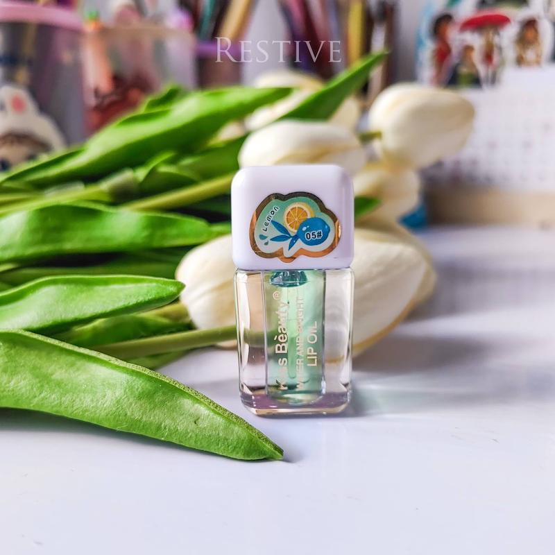 لیپ اویل درمانی برند kiss beauty 🍓