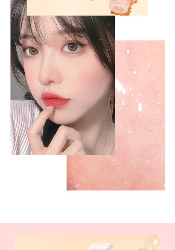 لیپ اویل درمانی برند kiss beauty 🍓