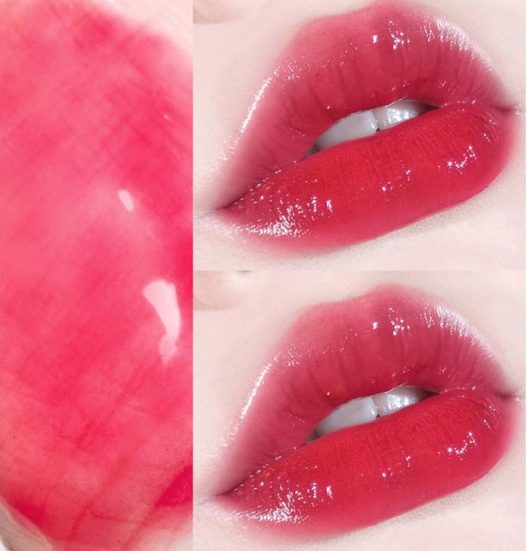 لیپ اویل درمانی برند kiss beauty 🍓