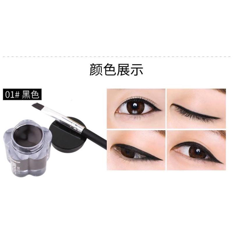 پک خط چشم ژله ای ضدآب + براش