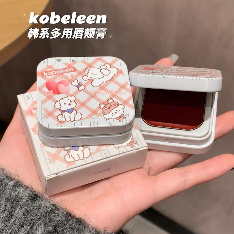 پلت فلزی رژ و رژگونه وارداتی kobeleen