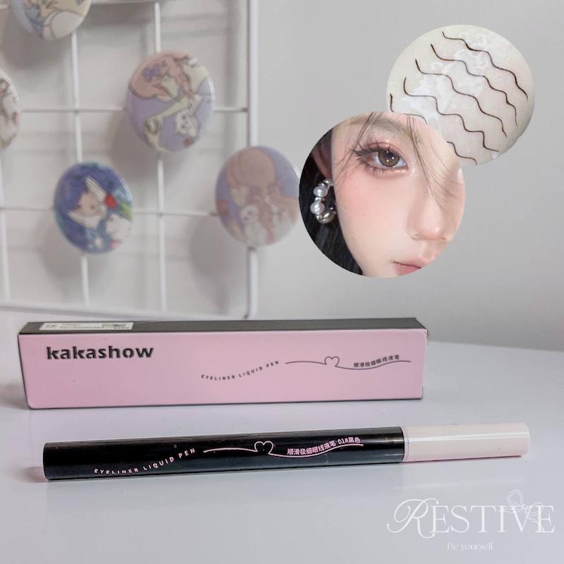 خط چشم ظریف مشکی و قهوه ای وارداتی kakashow