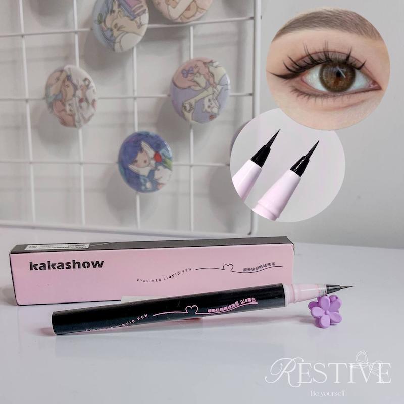 خط چشم ظریف مشکی و قهوه ای وارداتی kakashow