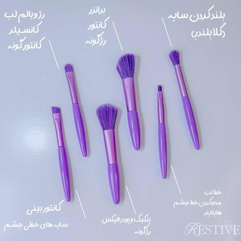براش ۶ تکه پاستیلی خرگوشی