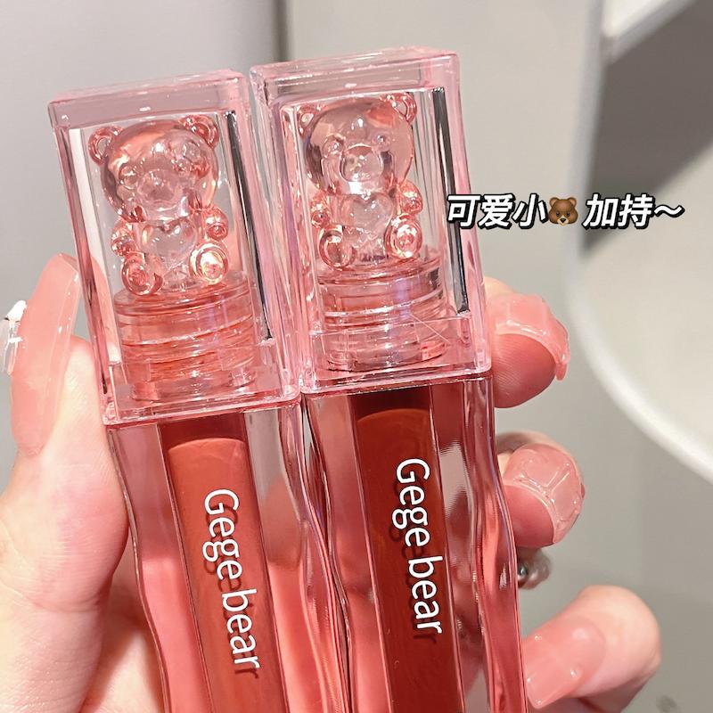 رژ خیس سر عروسکی water sensing mirror برند gege bear