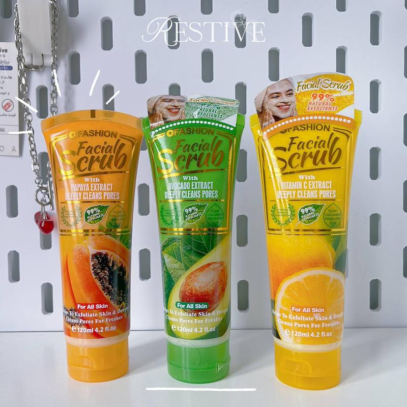 اسکراب صورت و بدن شنی wokali