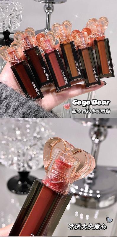 رژ خیس پرنسسی Gege bear