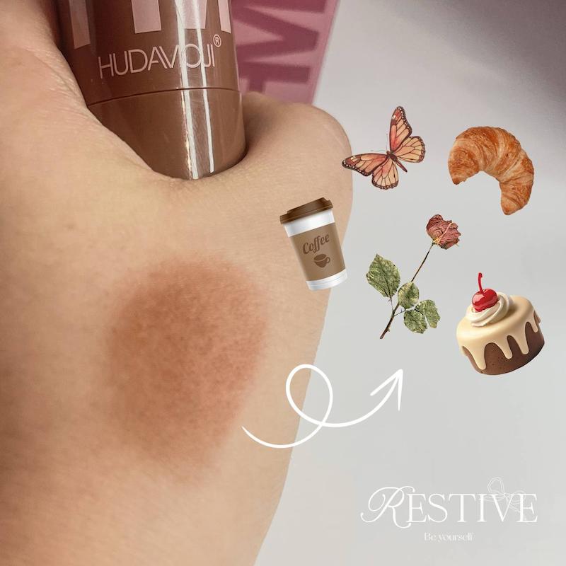 تینت ژله ای قهوه ای گوشتی Hudamoji