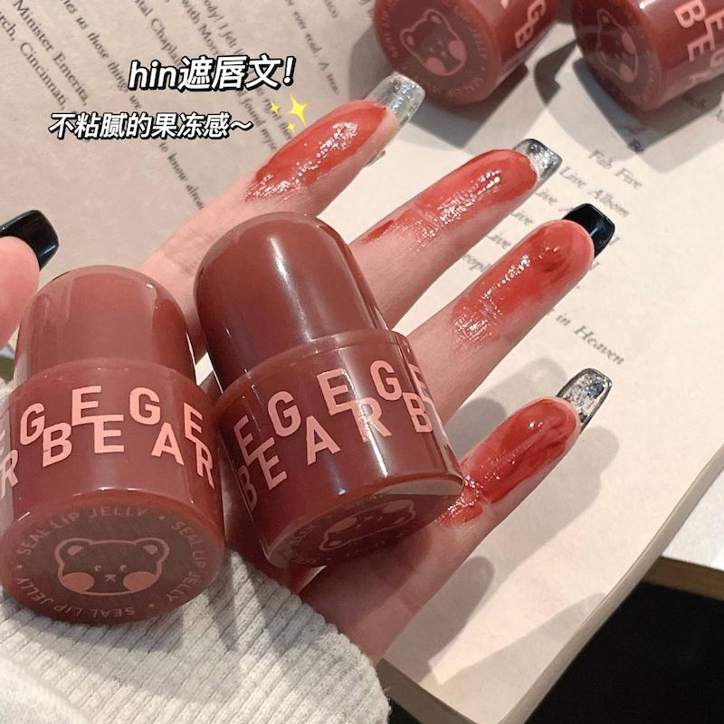 رژ ژله ای براش دار gege bear