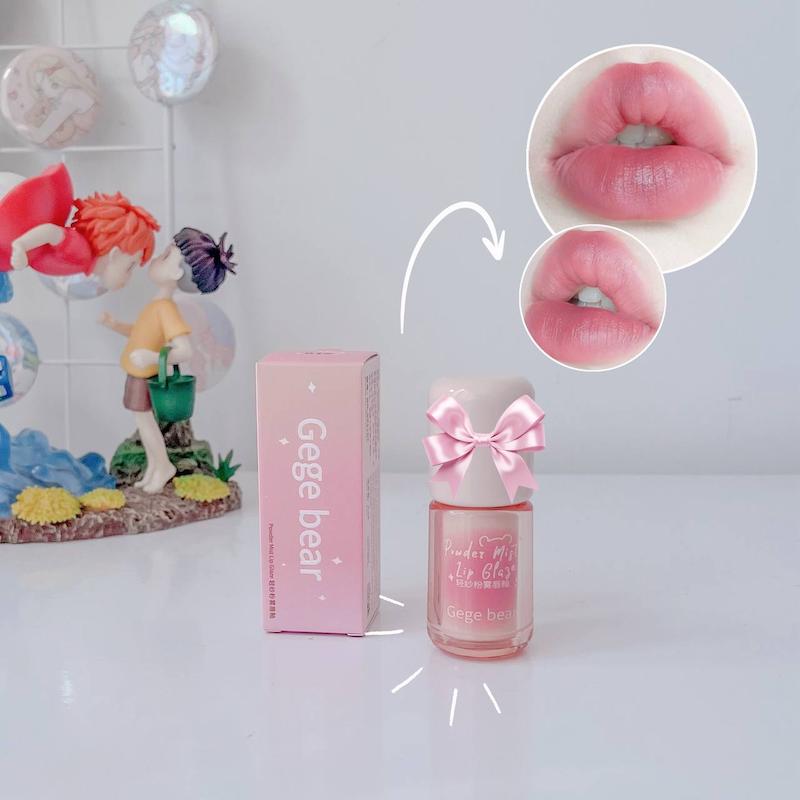 رژ مات خمیری پاودر میست gege bear