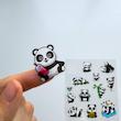 پک ۴ برگی استیکر پاندا