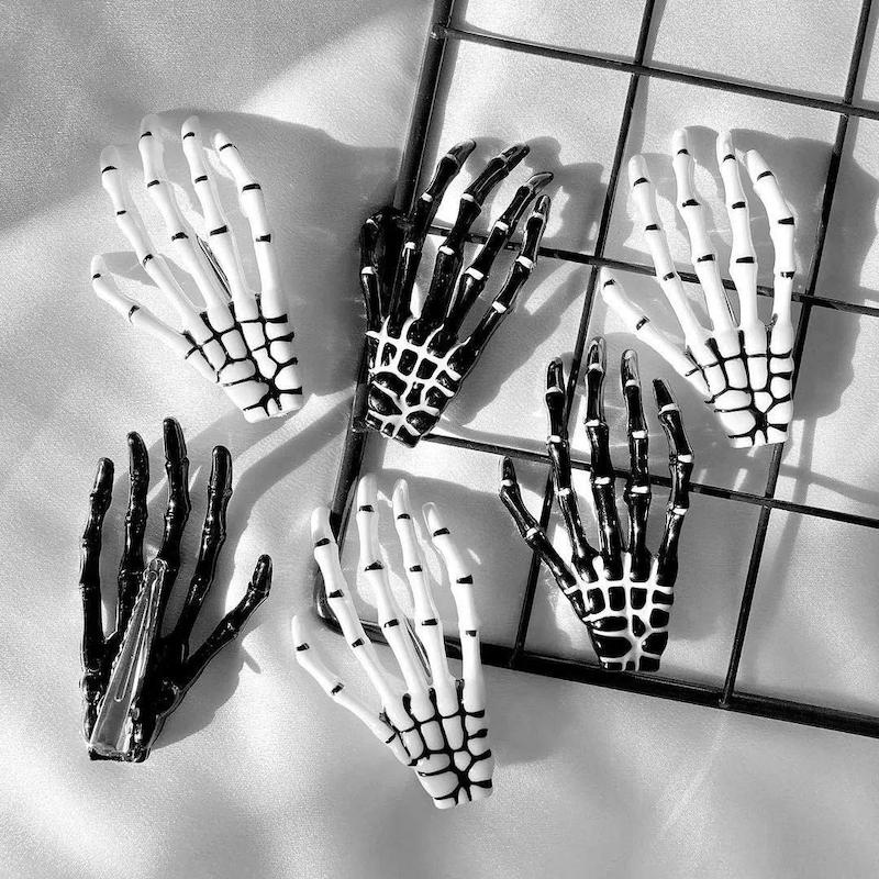 گیره مو اسکلتی💀🎀