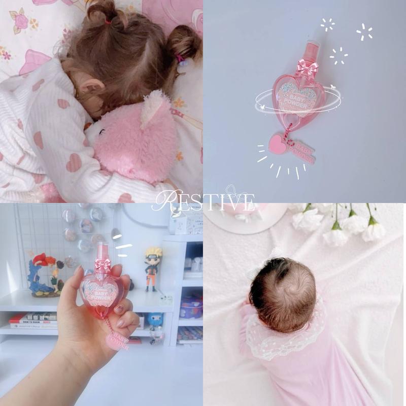 بادی اسپلش قلبی آویزدار baby powder 