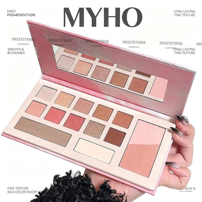 پالت همه کاره MYHO ( سایه ، رژگونه ، کانتور )