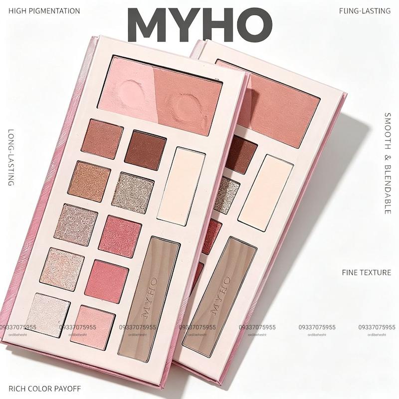 پالت همه کاره MYHO ( سایه ، رژگونه ، کانتور )