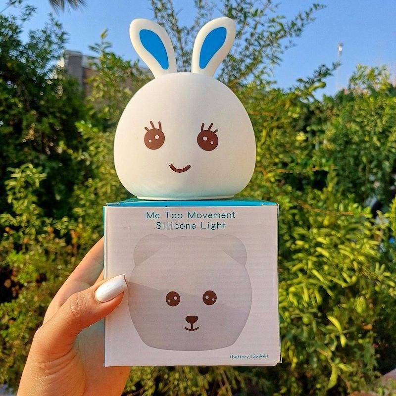 چراغ خواب لمسی خرگوشی 🐰🌱