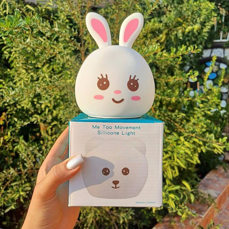 چراغ خواب لمسی خرگوشی 🐰🌱