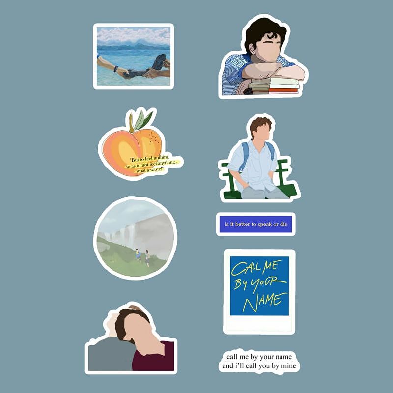 استیکر Call Me By Your Name کد 1021