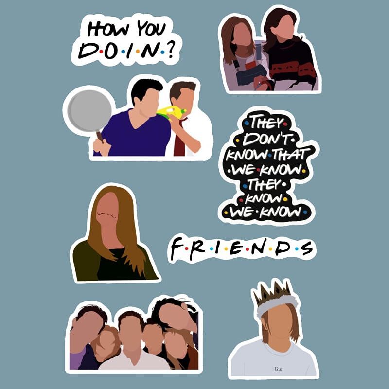 استیکر Friends کد 1039