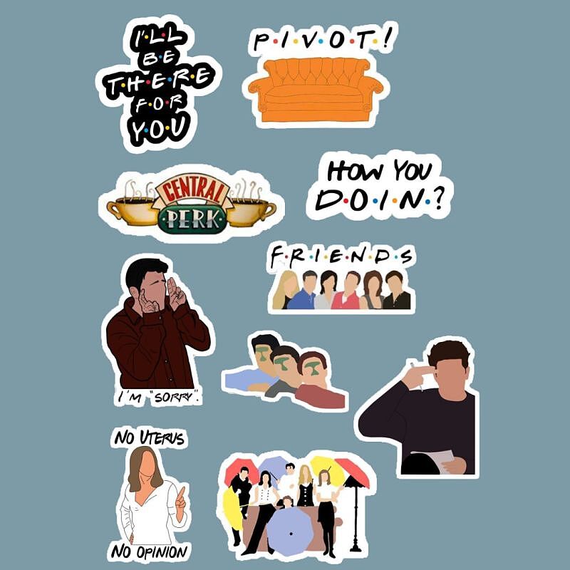 استیکر Friends کد 1041