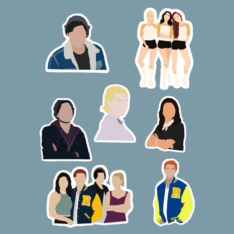 استیکر Riverdale کد 1055