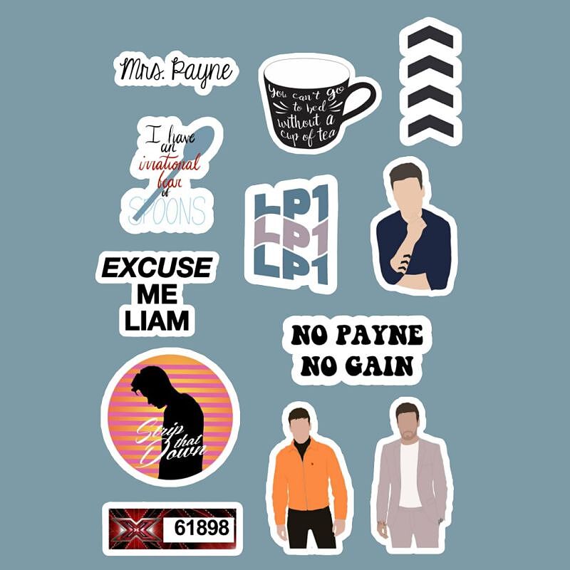 استیکر Liam Payne کد 1063