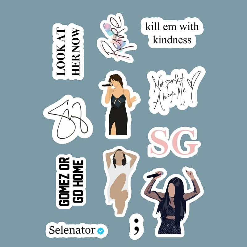 استیکر Selena Gomez کد 1092