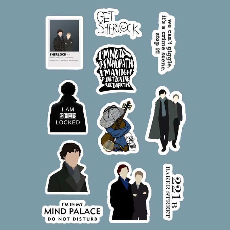 استیکر Sherlock Holmes کد 1095