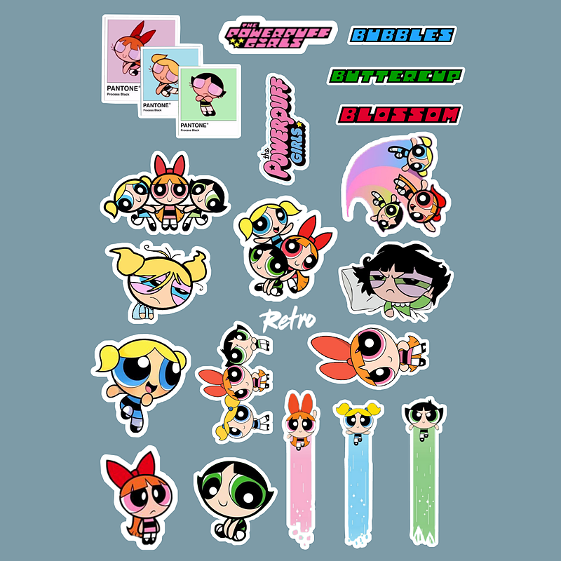 استیکر The Powerpuff Girls کد 1160