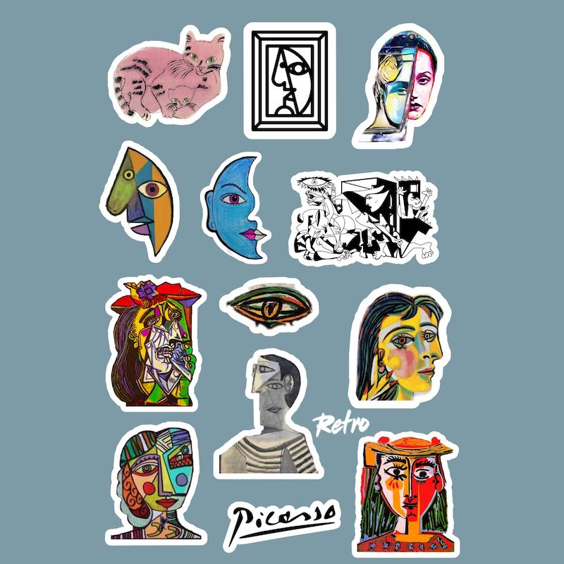 استیکر Picasso کد 1164