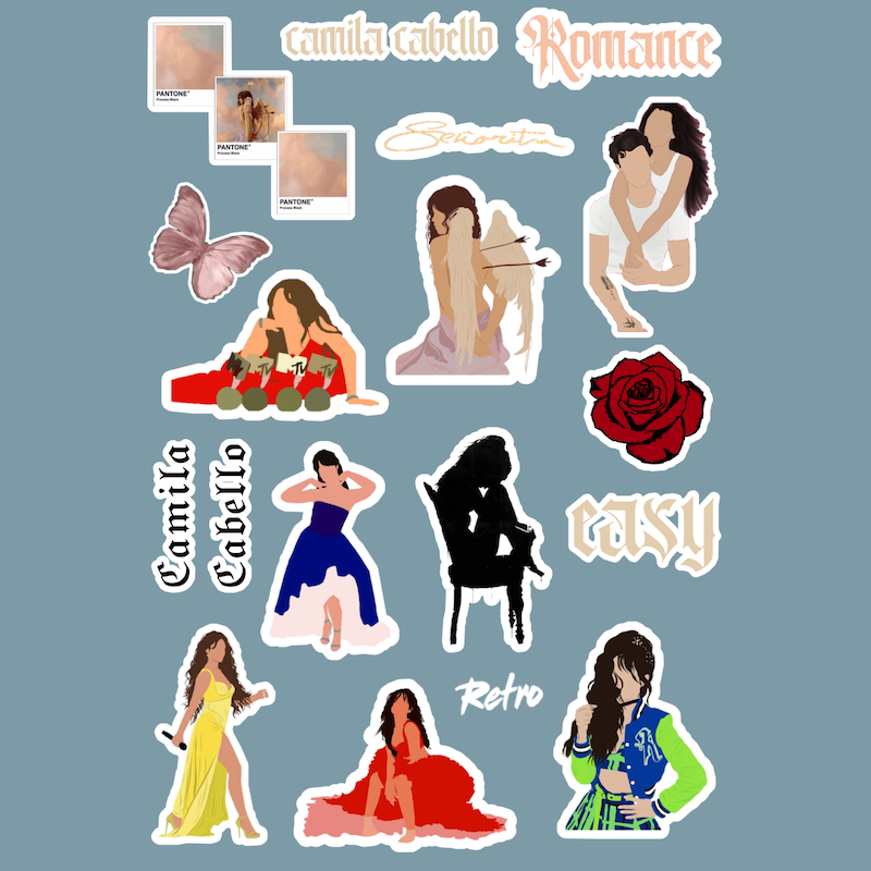استیکر Camila Cabello کد 1167