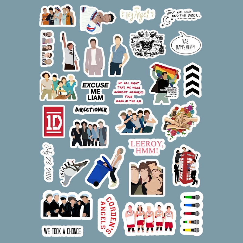 مگا پک استیکر One Direction 